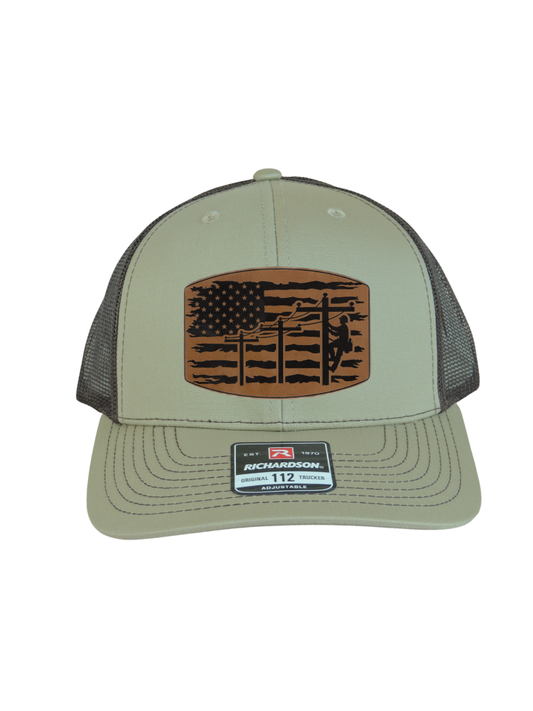 Lineman Hat: Custom Trucker Snapback