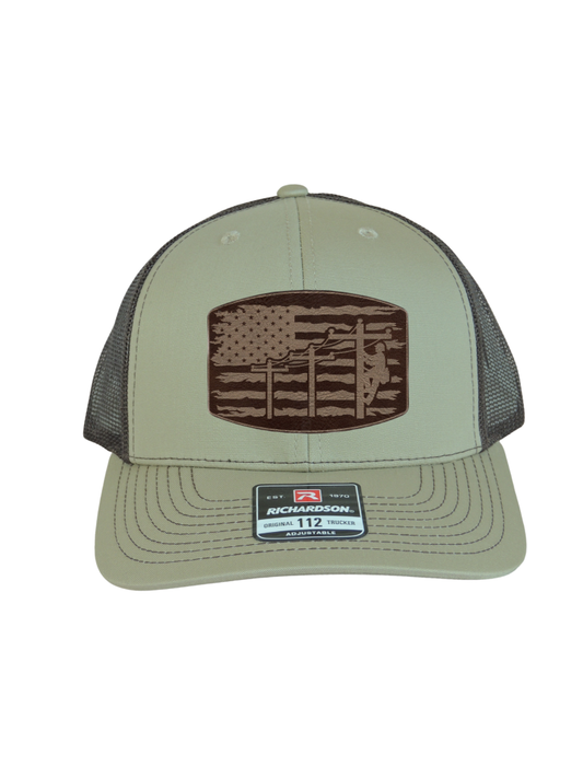 Lineman Hat: Custom Trucker Snapback