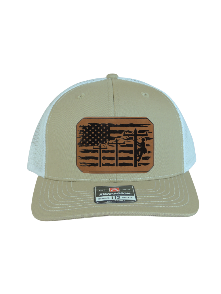 Lineman Hat: Custom Trucker Snapback