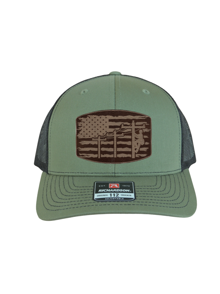 Lineman Hat: Custom Trucker Snapback