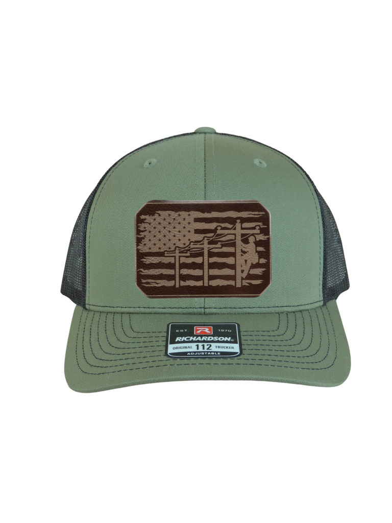 Lineman Hat: Custom Trucker Snapback