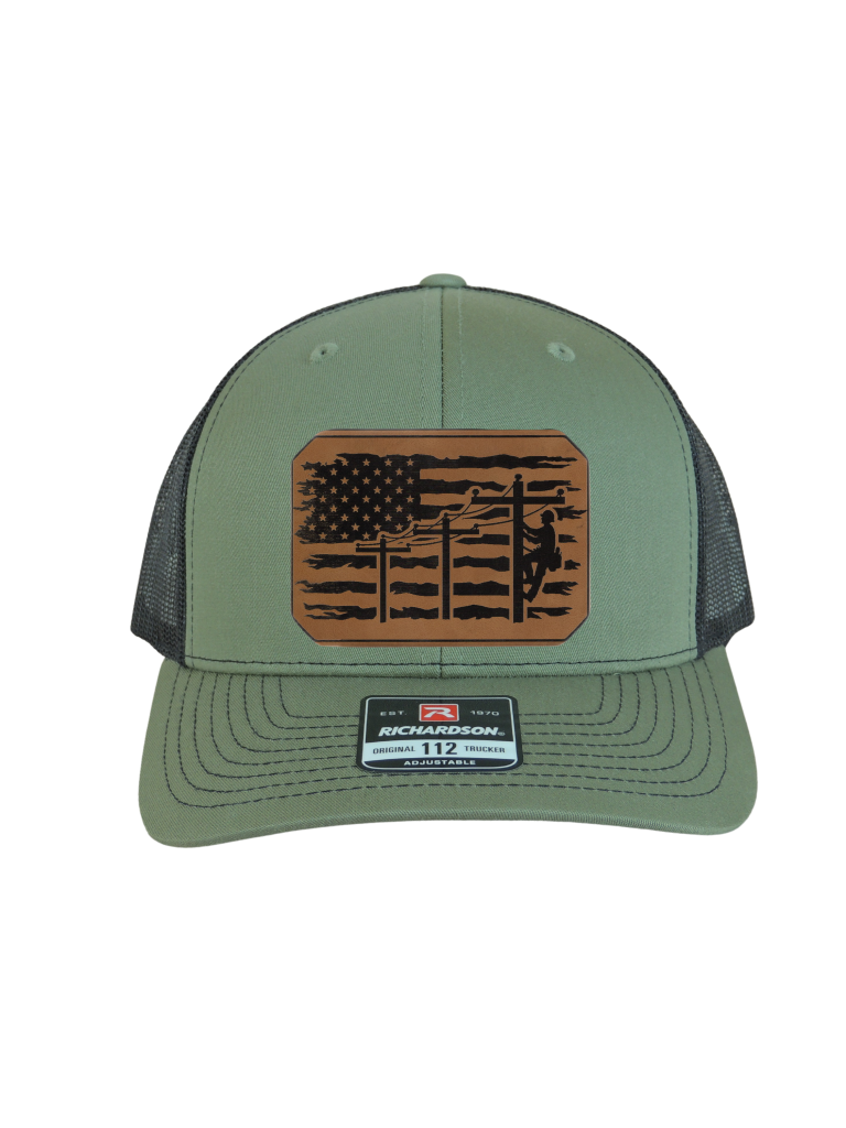 Lineman Hat: Custom Trucker Snapback