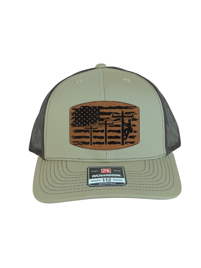 Lineman Hat: Custom Trucker Snapback