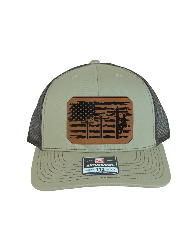 Lineman Hat: Custom Trucker Snapback